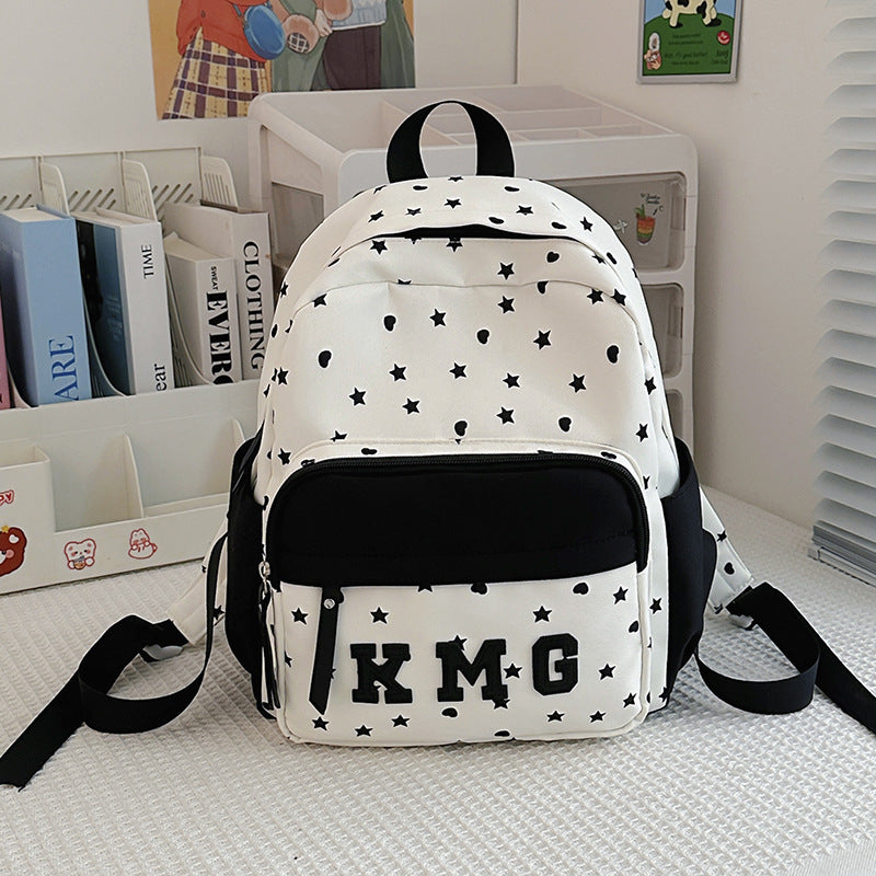 Casual Star-Patterned Backpack Stornfield 1791204760