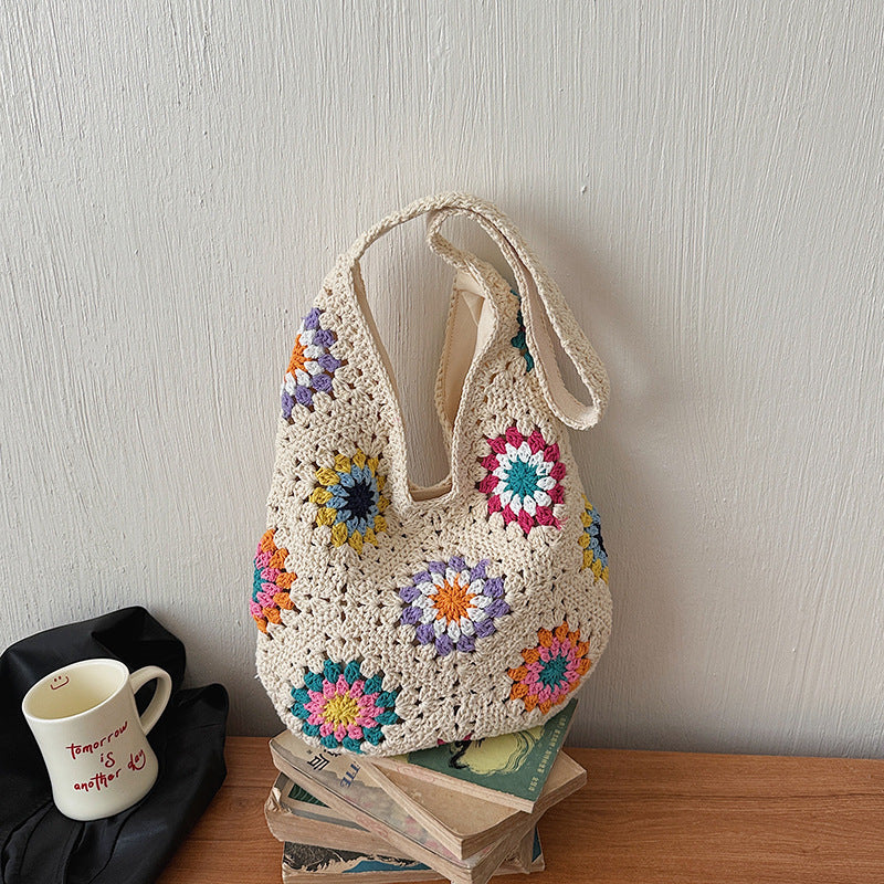 Artisan Crocheted Tote Bag