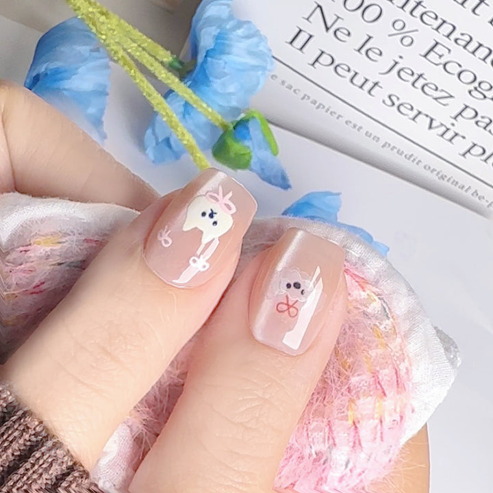 Decorative Themed Press-On Nail Set 1790745539