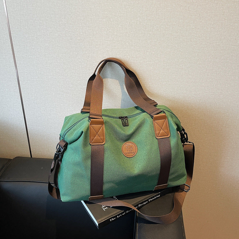 Sporty Duffel Bag With Multiple Compartments And Adjustable Shoulder Strap Stornfield
