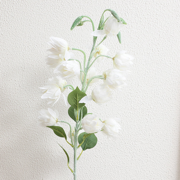 Artificial orchid bouquet with intricate flowers