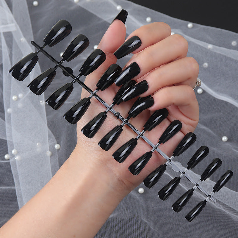 Stunning Black Stiletto Press-On Nails Stornfield