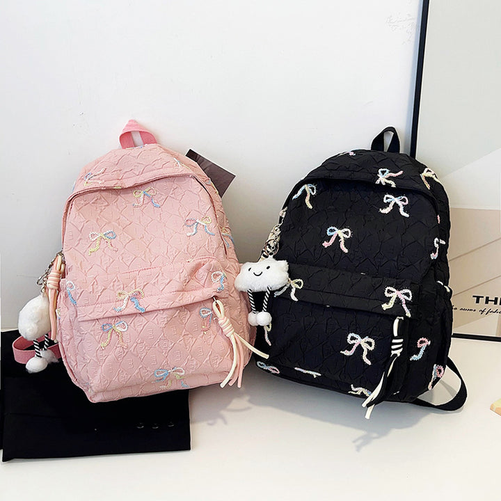 Creative Bow Patterned Backpack Stornfield