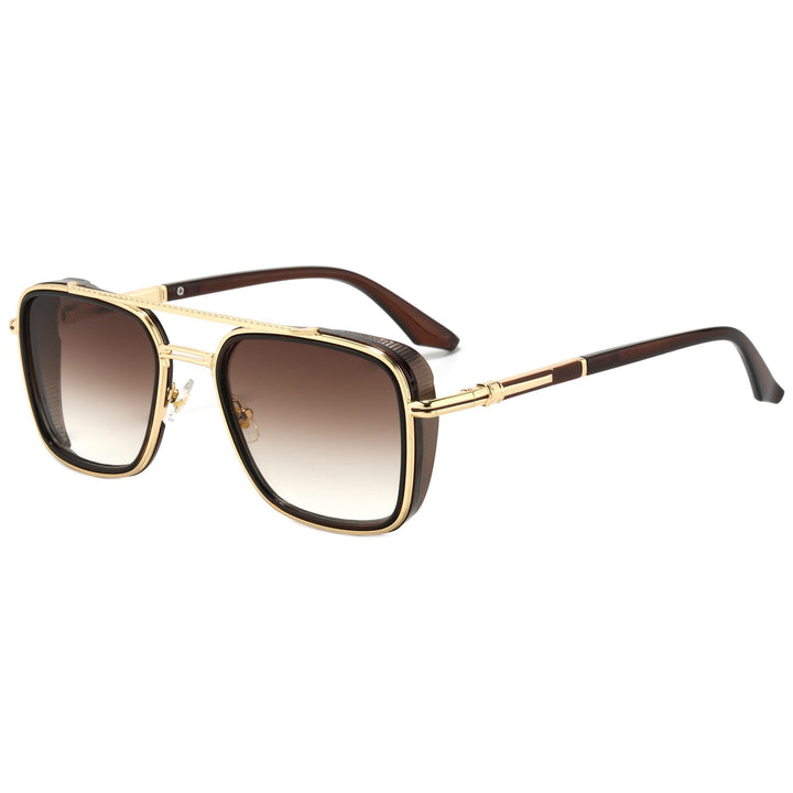 Ladies fashionable oversized sunglasses with luxurious accents Stornfield
