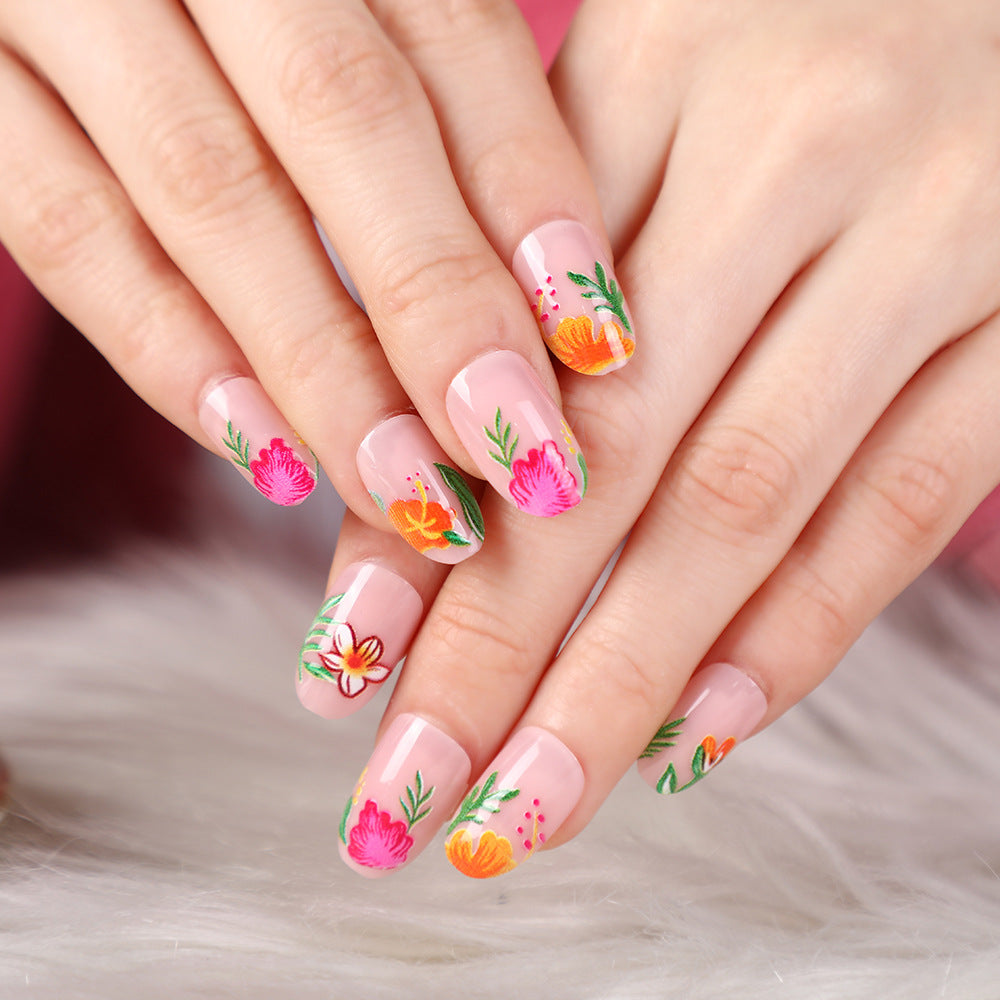 Creative design artificial nails with piano keys motif Stornfield