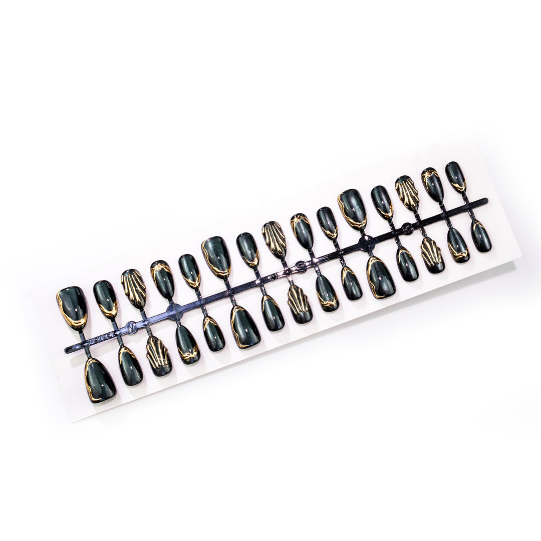 Premium Decorative Press-On Nail Set