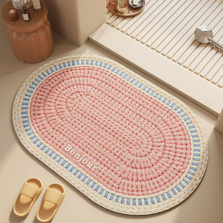 Eco-Friendly Crochet Bath Rug