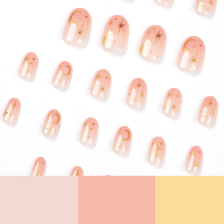Celestial Themed Nail Art Enhancements Stornfield