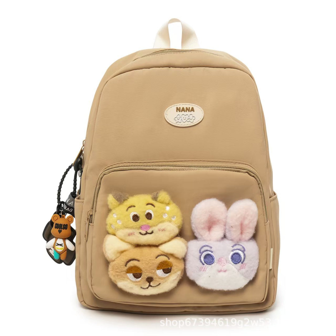 Plush Character-Themed Backpack Stornfield