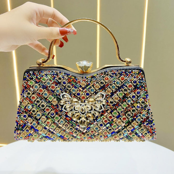 Decorative Rhinestone Evening Bag