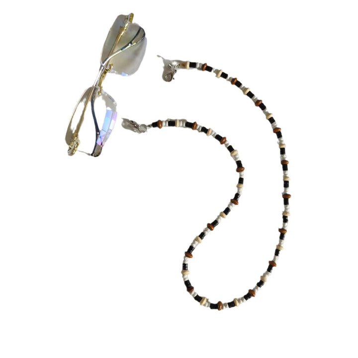 Glasses holder chain made of high-quality pearls Stornfield