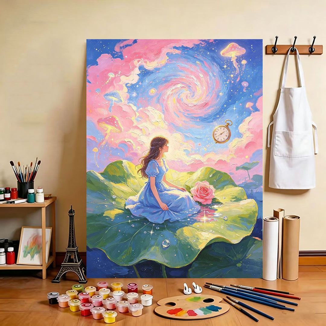 Dreamy Celestial Painting Canvas Art Stornfield