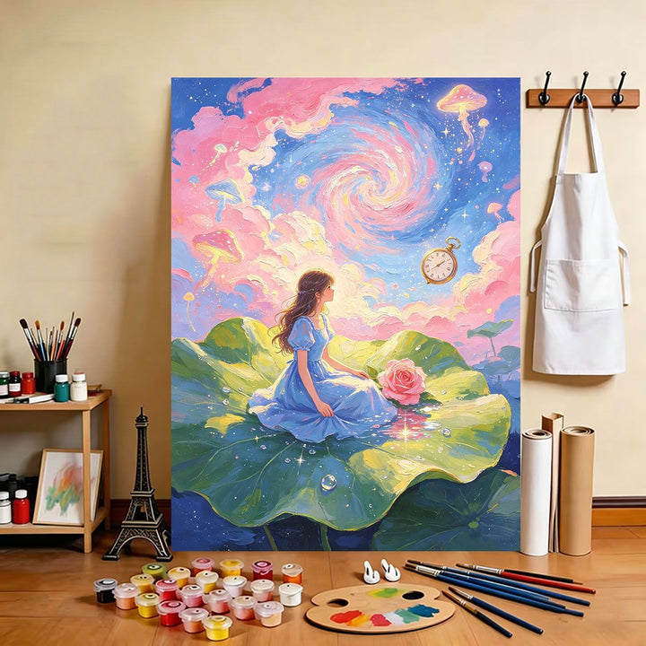 Dreamy Celestial Painting Canvas Art Stornfield