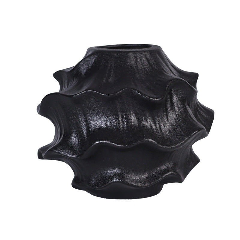 Decorative Fluid-Shape Ceramic Stornfeild