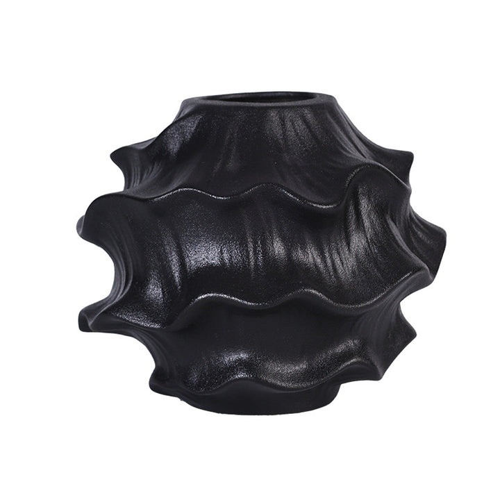 Decorative Fluid-Shape Ceramic Stornfeild