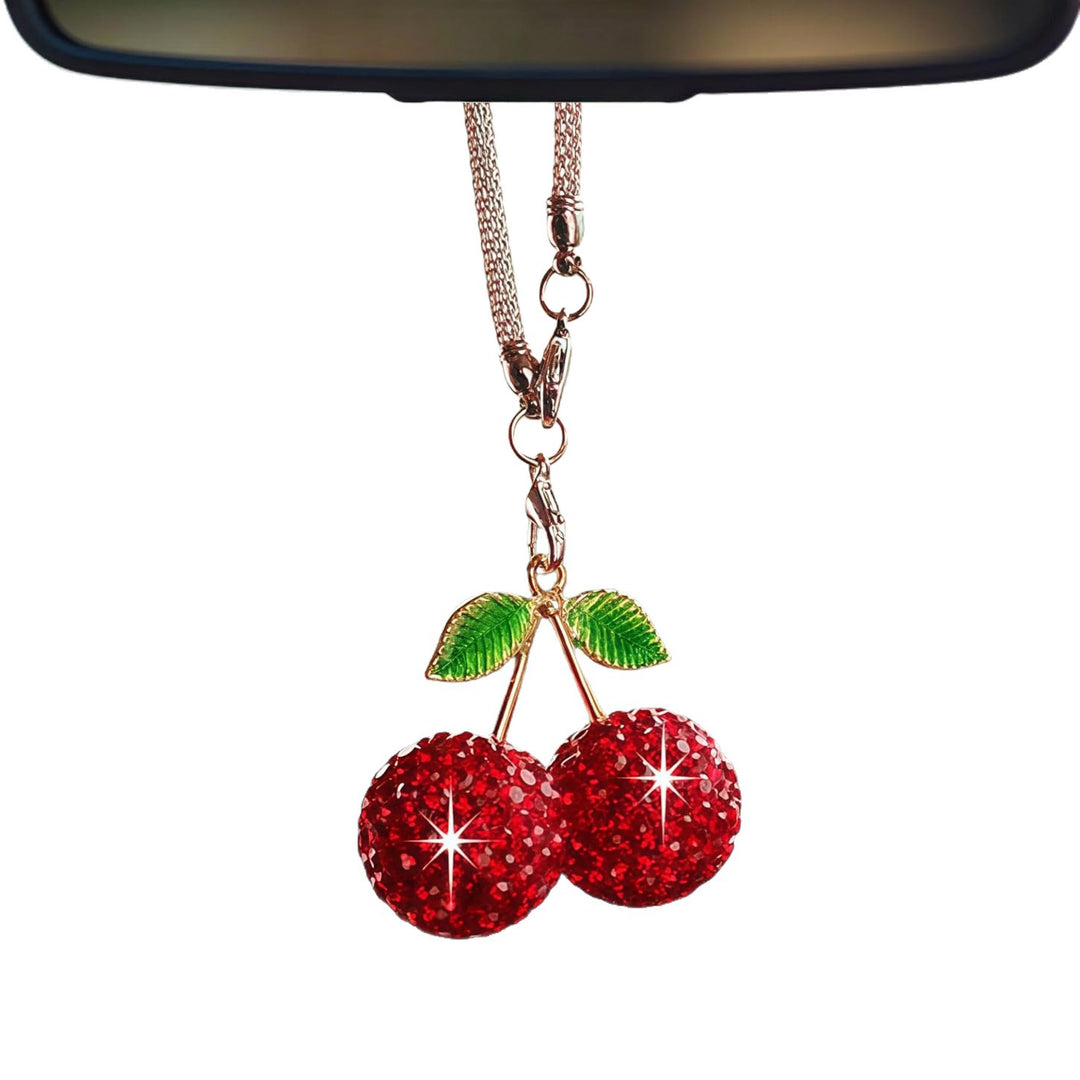 Sparkling Cherry Pendant Necklace Stornfield