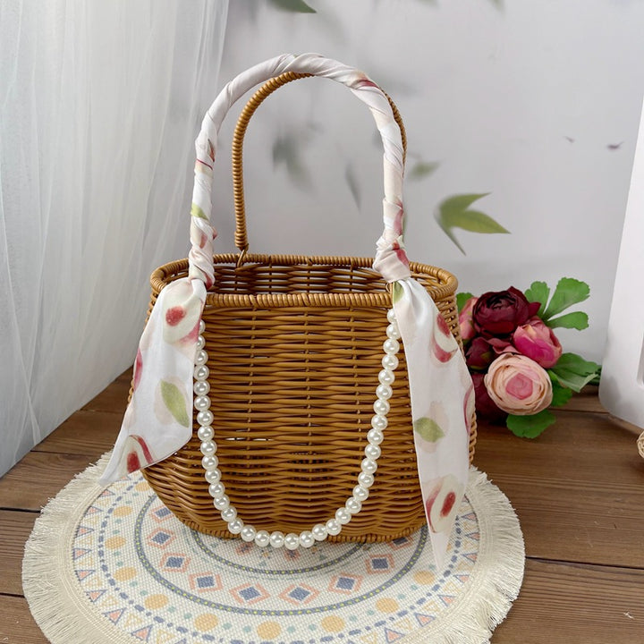 Women Diamond-shaped Handheld Basket Stornfield