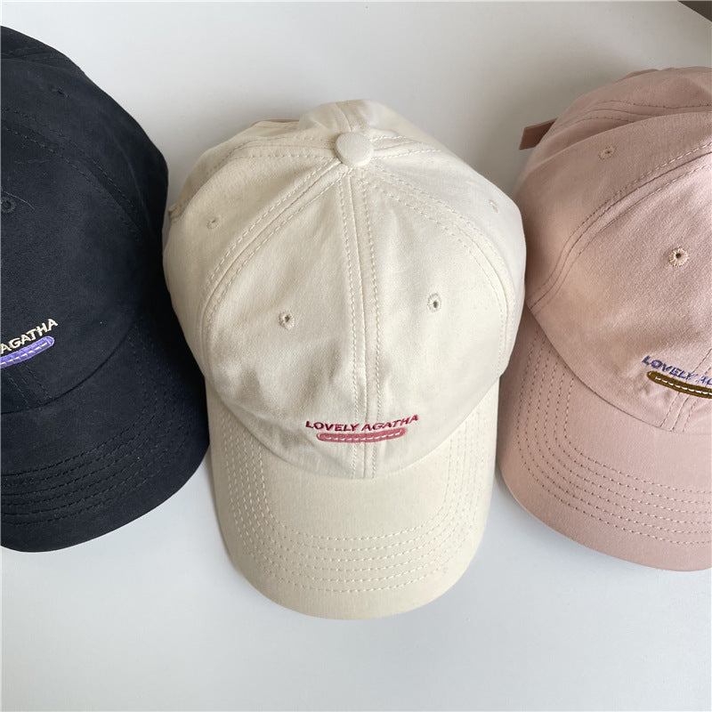 Women's Suede Embroidered Baseball Cap Stornfield