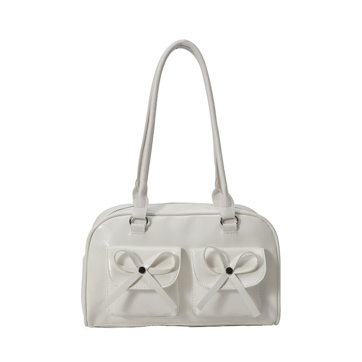 Stylish Multifunctional Handbag with Bow Detail Stornfield