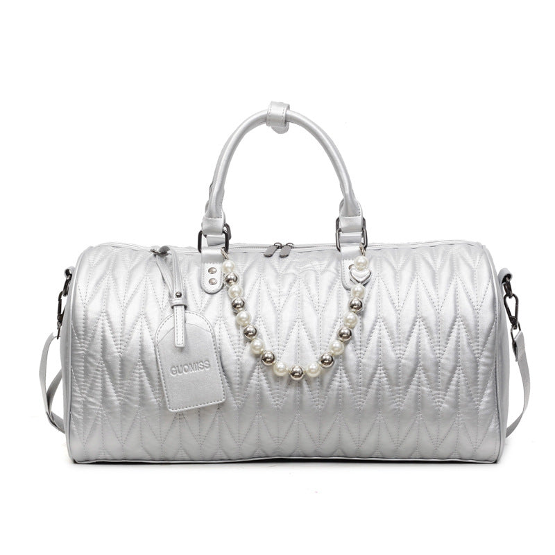Noble travel bag in modern diamond design Stornfield