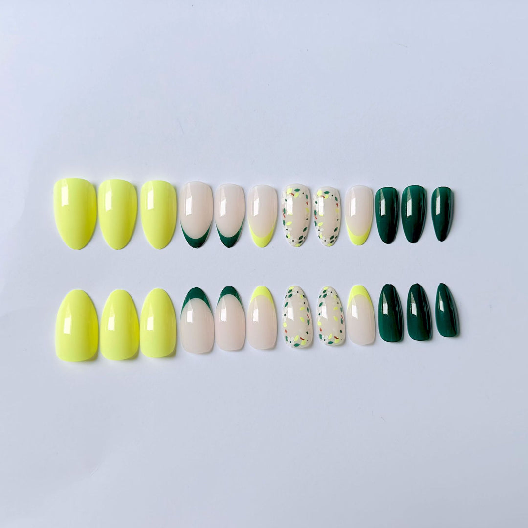 Artistic Floral Accent Nail Art Kit