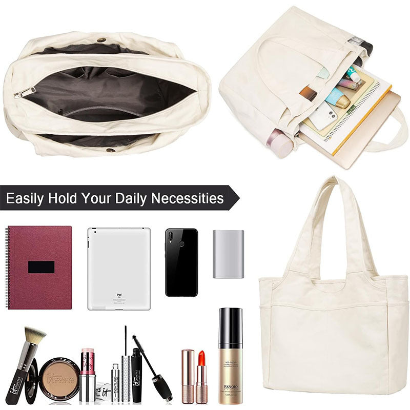 Everyday tote bag with generous interior Stornfield