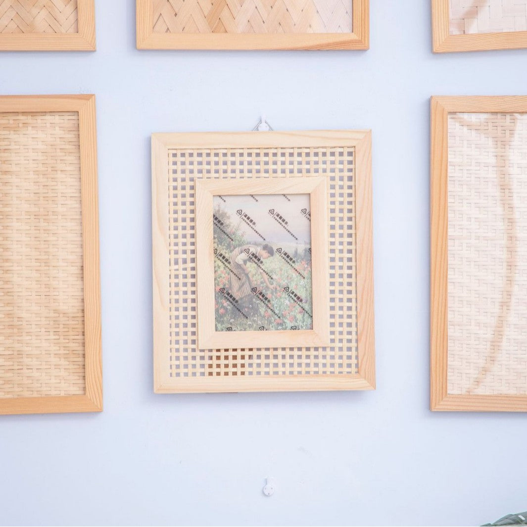 Decorative Natural Wood Photo Frame Stornfield