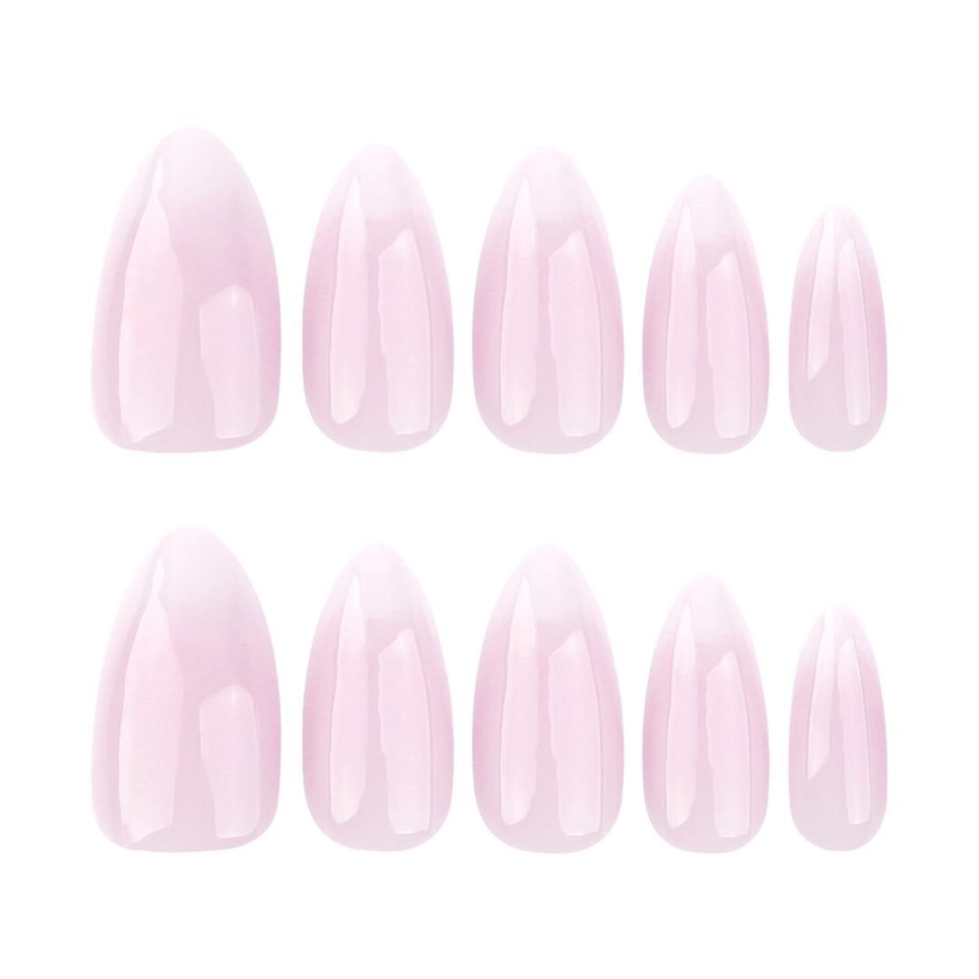 Elegant artificial nails with gentle ombre effect Stornfield