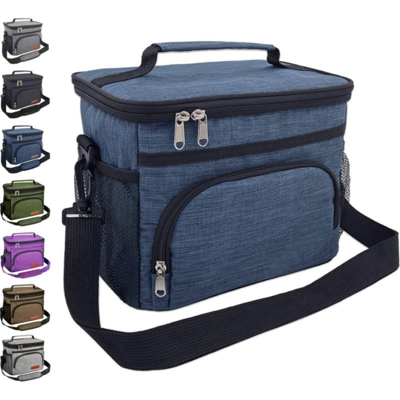 Cooler bag with multiple compartments and durable carrying handle Stornfield
