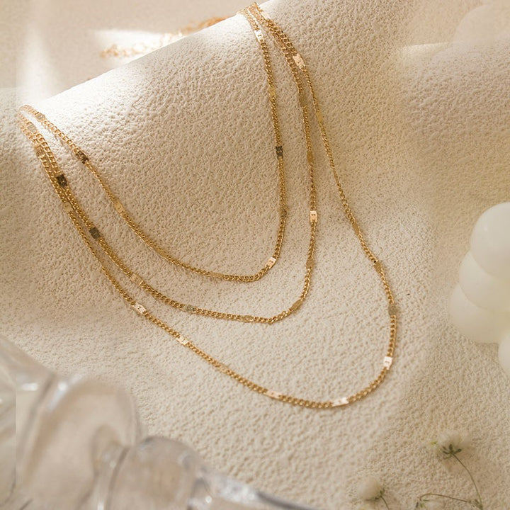 Layered Sleek Chain Necklace Stornfield