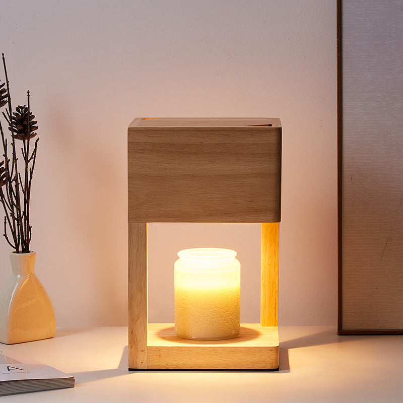 Wooden Candle Holder