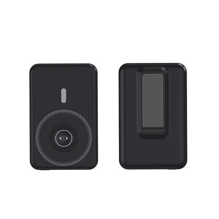 Portable charger with integrated wireless charging technology and intelligent power display Stornfield