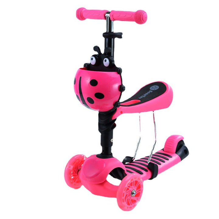 Fun-Themed Adjustable Kick Scooter Stornfield