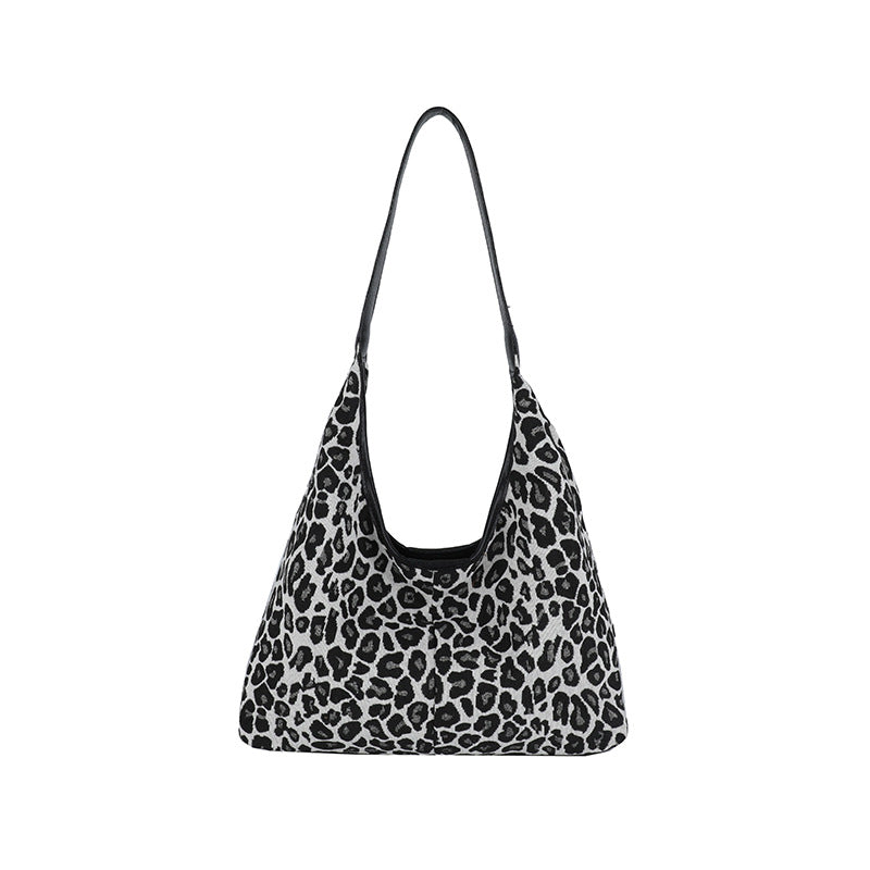 Stylish Leopard Print Hobo Bag Stornfield