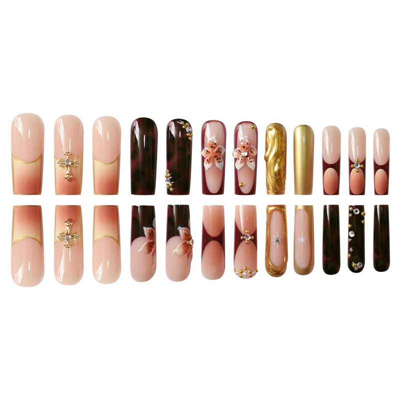Ornate Press-On Nail Art Set Stornfield