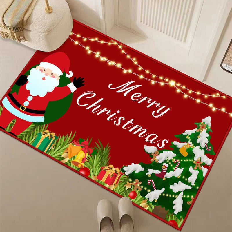 Christmas-Themed Decorative Floor Mat Stornfield