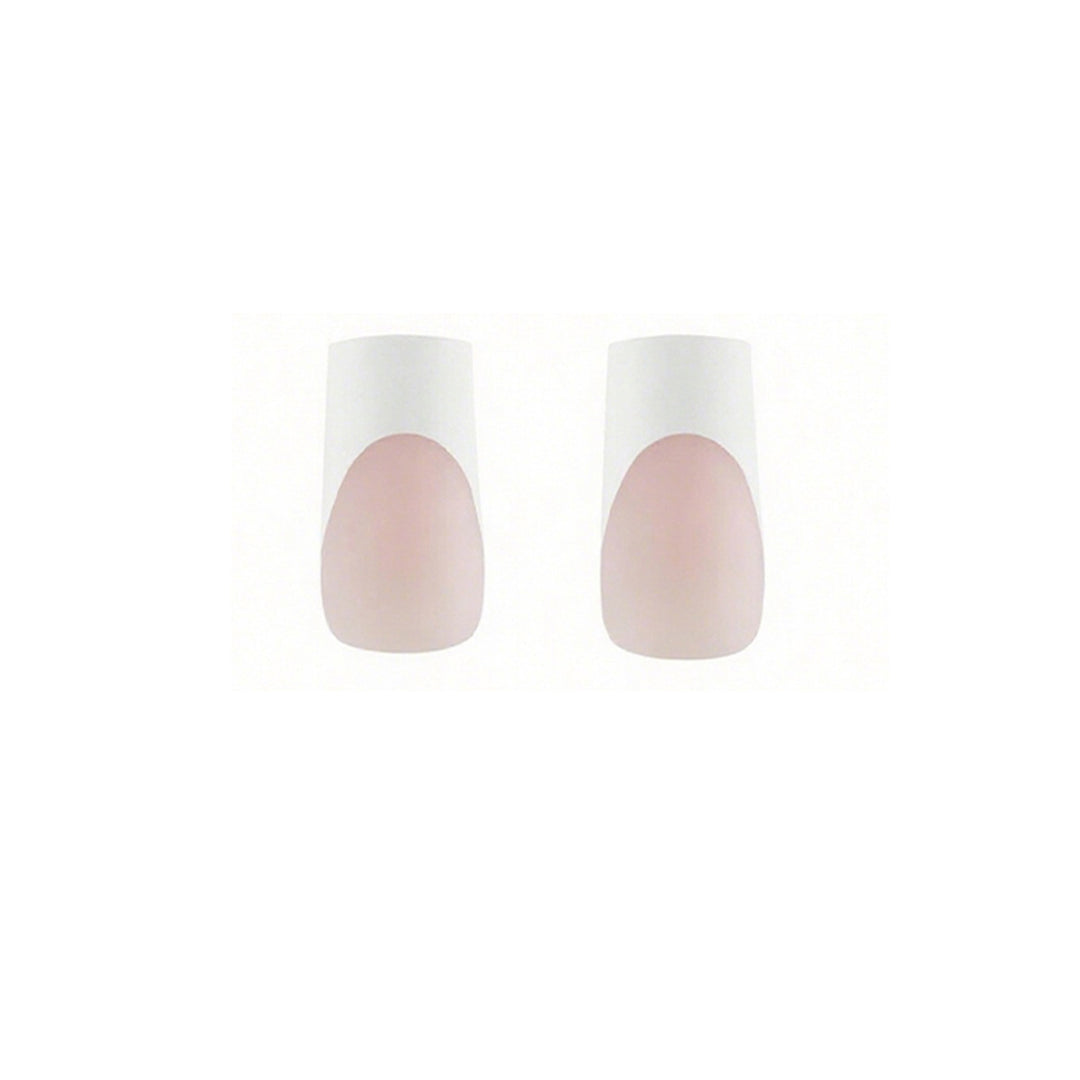 Modern French Tip Press-On Nails Stornfield
