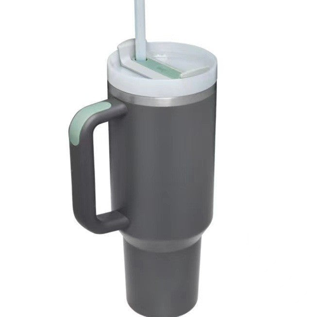 Ladies Insulated Mug with Handle and Practical Straw Stornfield