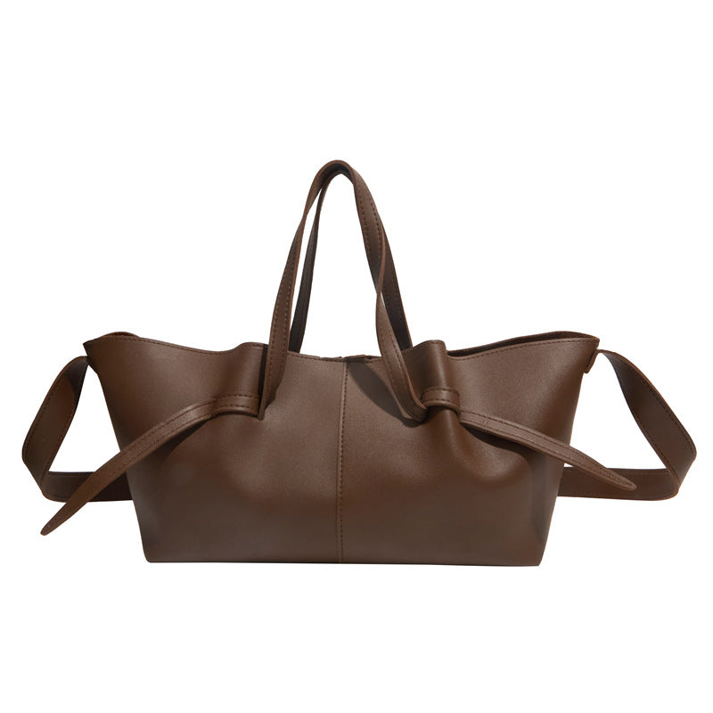 WoChic Minimalist Bow Tote Bag Stornfield