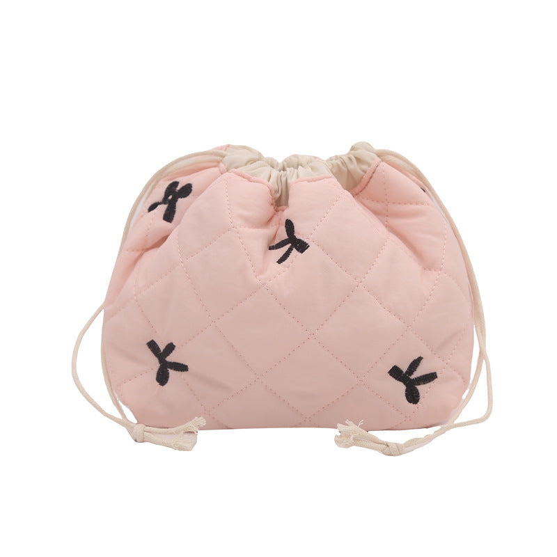 Quilted Drawstring Pouch Stornfield