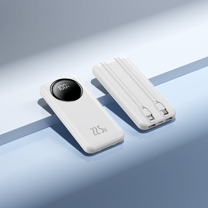 Portable power bank with integrated fast charging function and multifunctional USB ports Stornfield