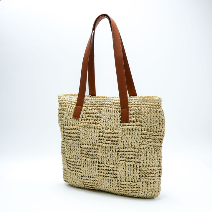 Patterned Macrame Tote Bag Stornfield