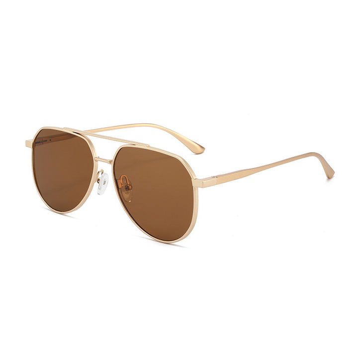 Men's Geometric Metal Frame Sunglasses Stornfield