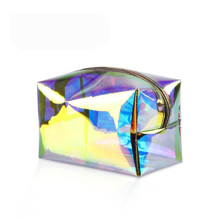 Stylish Iridescent Cosmetic Pouch