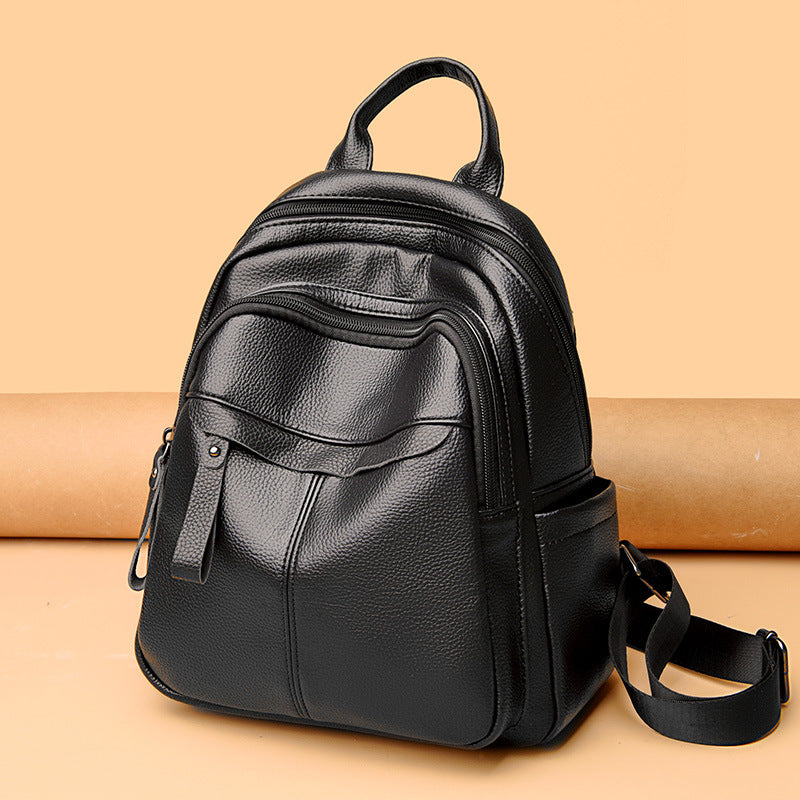 Multi-Compartment Textured Backpack Stornfield