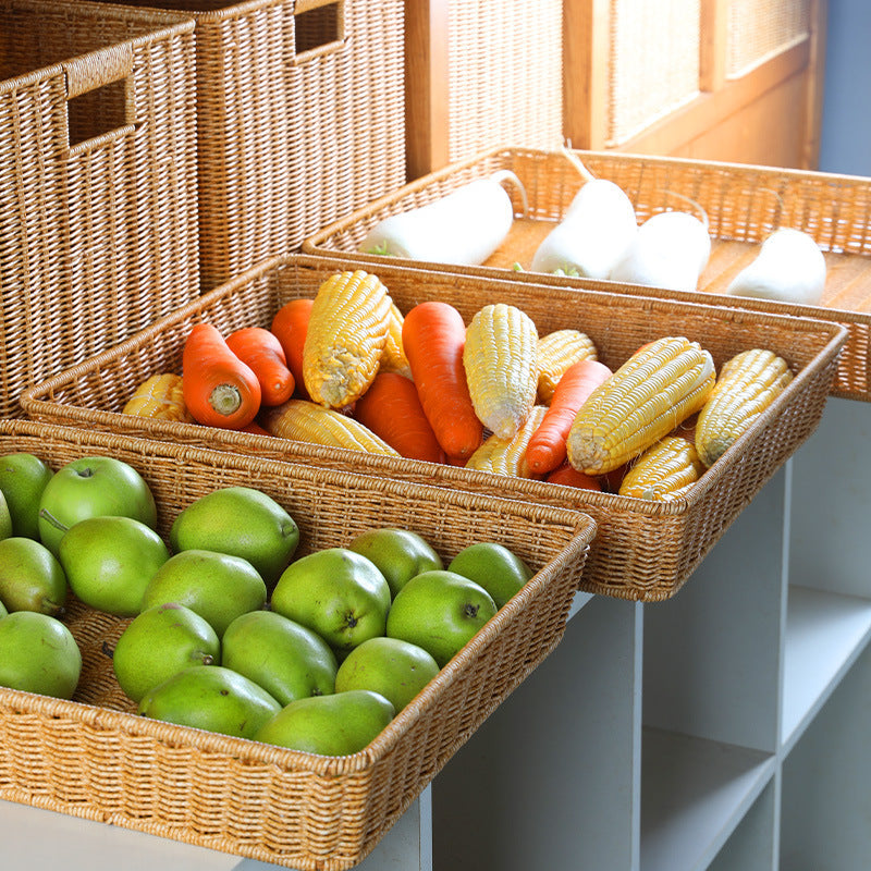 Natural Woven Storage Tray Stornfield
