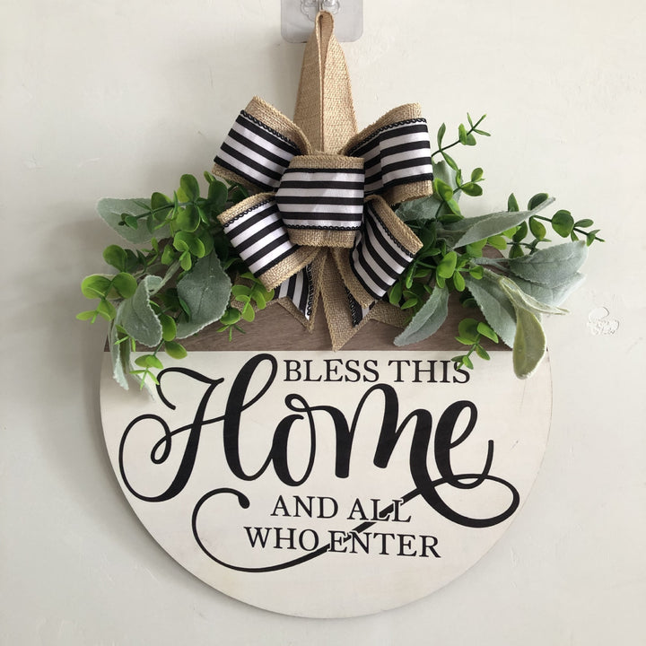 Rustic Home Blessing Wall Decor