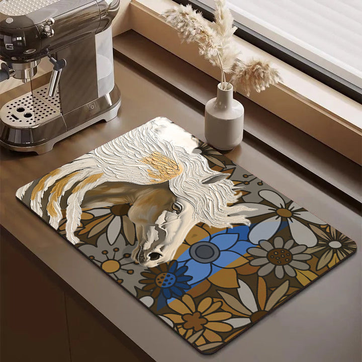 Decorative Kitchen Mat Stornfield