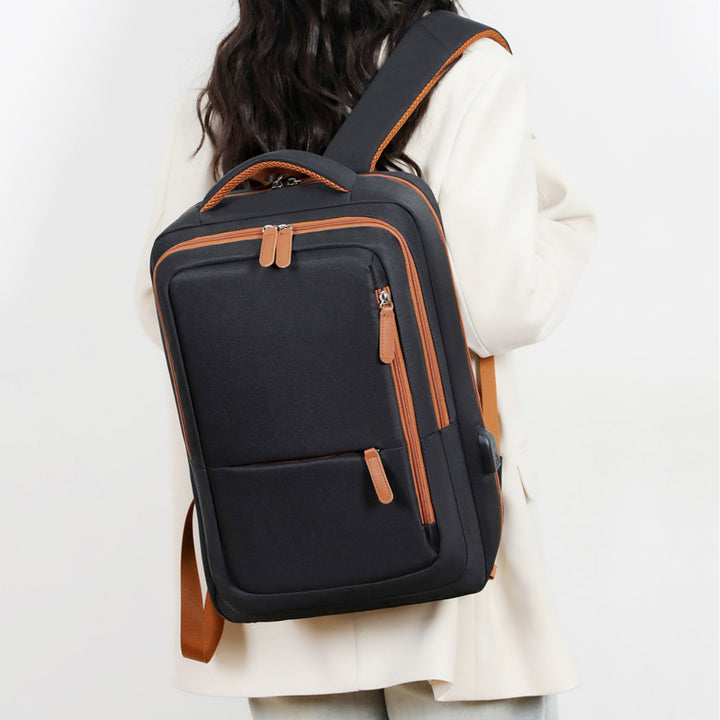Ergonomic Multi-Compartment Business Backpack