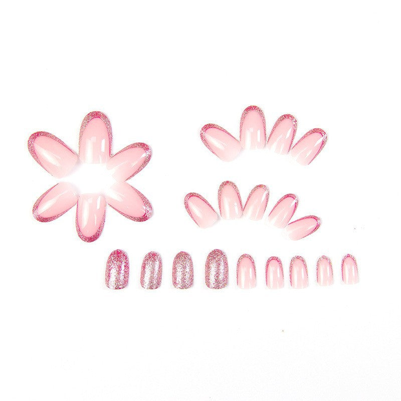 Artistic nail set with 3D flower and bow details Stornfield